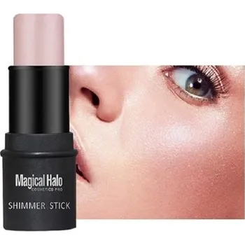 Rozjasňovač Tyčinkový rozjasňovač Třpytivý konturovací bronzer pro rozjasnění obličeje Kontury obličeje 1