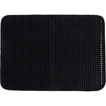 Toaleta pro kočku Podložka na podestýlku pro kočky 40 x 55 cm černá