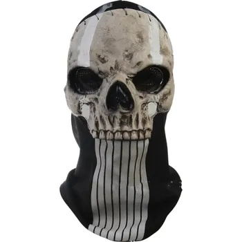 Ghost face maska Latexová maska Halloweenská maska Cosplay Ghosta z Call of Duty Karnevalová maska 3