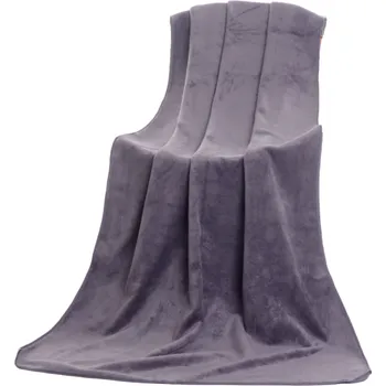 Osuška z mikrovlákna 140 x 70 cm šedá