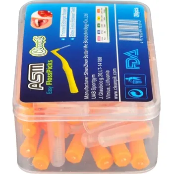 Mezizubní kartáček Mezizubní kartáček 1,2 - 1,5&nbsp;mm Sada mezizubních kartáčků 20 ks