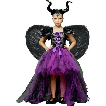 Karnevalová maska Dívčí kostým zlá královna 2-3 roky