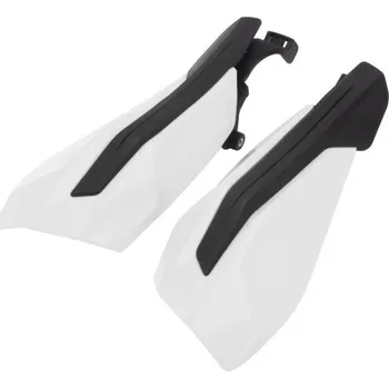 Chrániče páček na motorku 2 ks A1817 bílá