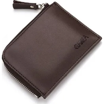 Peněženka Pánská kožená peněženka M413 tmavě hnědá