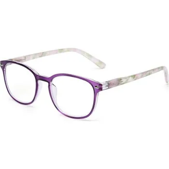 Dámské dioptrické brýle blokující modré světlo +1,50 fialová