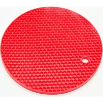 Chňapka Silikonová protiskluzová podložka J3530 červená
