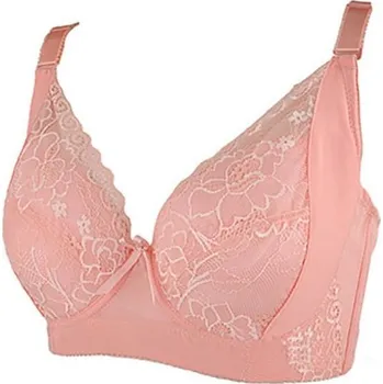 Podprsenka Podprsenka pro větší poprsí s květinami J3065 růžová 85C