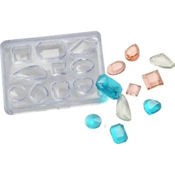 Forma na odlévání Silikonová forma tvar krystalů