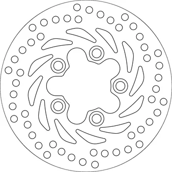 Brzda pro motocykl brzdový kotouč, NEWFREN DF4065A