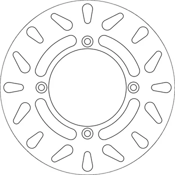 Brzda pro motocykl brzdový kotouč, NEWFREN YAMAHA YZ 85 2002-2016