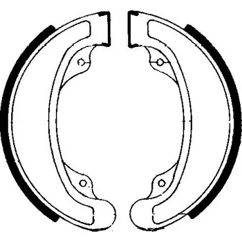 Auto-moto Brzdové čelisti FERODO 225129008 225129008