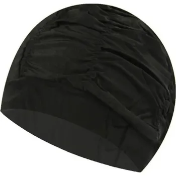 Plavecká čepice Nylonová plavecká čepice vodotěsná Čepice do bazénu Elastická Vybavení pro plavce černá