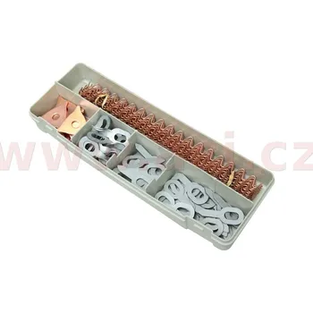 Nářadí na motocykly sada příslušenství pro spotovačky GYSPOT, vlnovky, očka, hvězdice (sada 120 ks) 051515