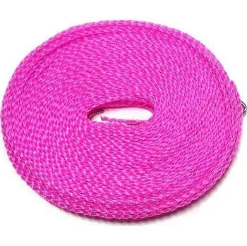 Sušák na prádlo Prádelní šňůra tmavě růžová 3 m