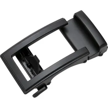 Opasek Pánská automatická přezka ze slitiny kovů pro kožený opasek 3,3–3,5 cm Výměnná spona Elegantní kovová přezka na formální i volnočasové pásky černá