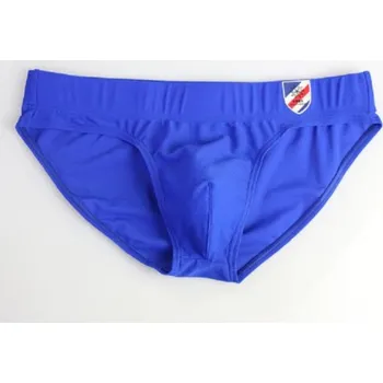Pánské spodní prádlo Pánské slipy A1344 modrá L