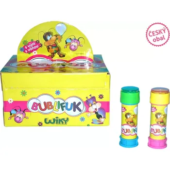Dřevěná hračka Bublifuk 50ml brouček