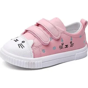 Dívčí obuv Dívčí tenisky s kočkou růžová 21