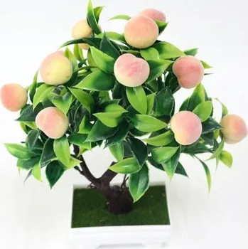 umělá květina Umělý ovocný stromek růžová