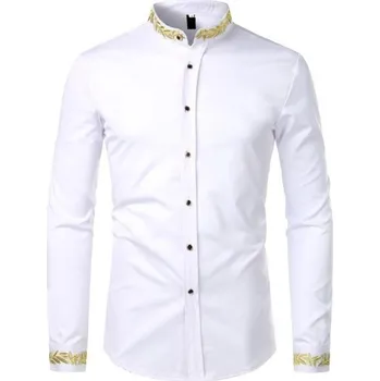 Pánská košile Pánská košile F597 bílá XXL