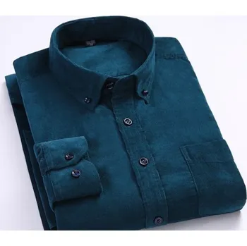 Pánská košile Pánská košile F569 petrolejová XXL