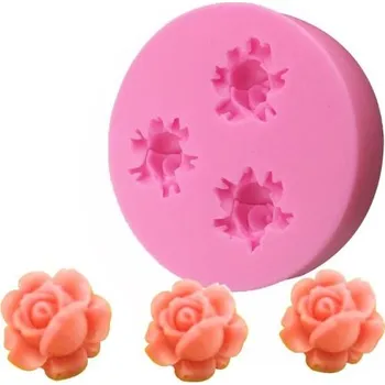Forma na odlévání Silikonová forma růže A41 1