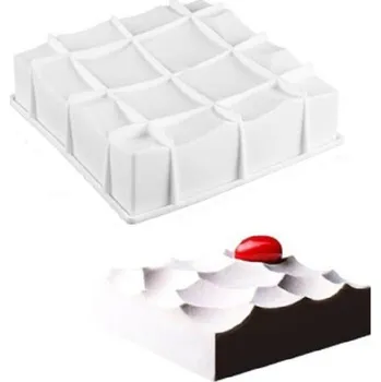 Forma na pečení Silikonová forma na dort čtvercová 1