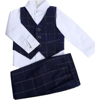 Chlapecká vesta, košile a kalhoty B1324 2