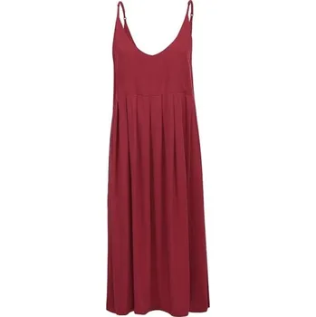 Dámské šaty Šaty na ramínka vínová XS