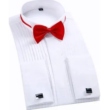 Pánská košile Pánská košile s motýlkem bílá XL