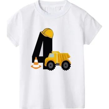 Chlapecké oblečení Chlapecké narozeninové tričko 6 D