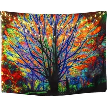 Nástěnná tapiserie se stromem S