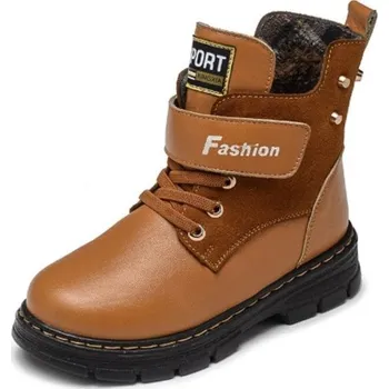 Chlapecká zimní obuv Chlapecké zimní boty světle hnědá 28