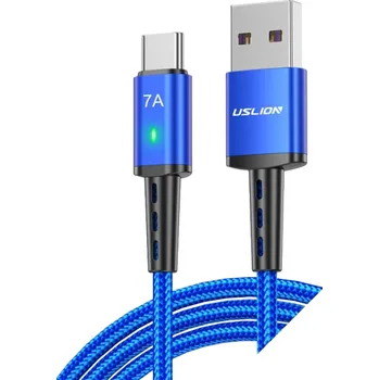 Datový kabel Rychlonabíjecí kabel USB-C 7 A 1 m modrá