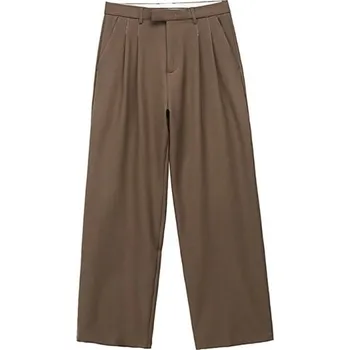 Pánské kalhoty Pánské kalhoty F1403 hnědá M