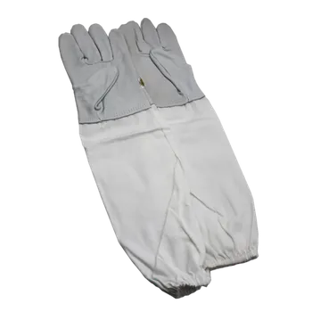 Včelařské ochranné rukavice Včelařské rukavice proti bodnutí bílá 3XL