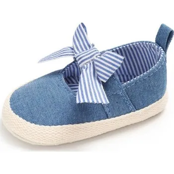 Dívčí bačkory Dívčí bavlněné capáčky Aria modrá 12-18 měsíců