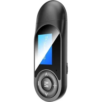 Bluetooth adaptér USB bluetooth přijímač / vysílač s LCD displejem