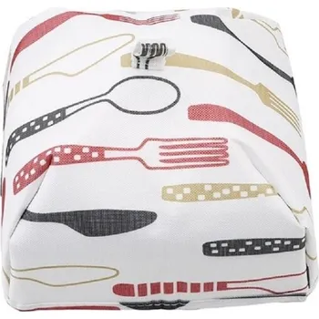 Termobox Skládací termokryt na potraviny červená