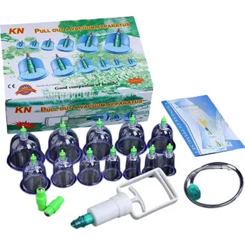 Tělový krém Masážní vakuová pumpa pro baňkování hýždí a prsou Sada 12 přísavek různých velikostí Liftingová baňkovací terapie pro zpevnění a tvarování těla