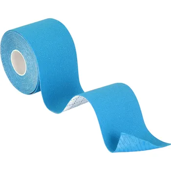 Zdravotnický materiál Myofasciální liftingová páska na obličej 2,5 x 500 cm V-line páska na pleť Redukce vrásek Podpora mimických svalů Omlazení pleti modrá