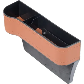 Organizér do auta Organizér do auta mezi sedačky na levou stranu hnědá