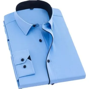 Pánské oblečení Formální pánská košile J3147 tmavě modrá M