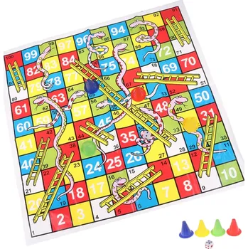 Hra hadi a žebříky 38 x 38 cm