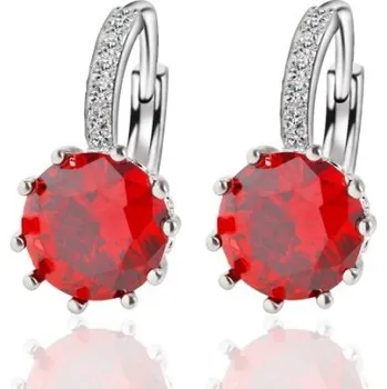 Náušnice Stylové dámské náušnice - Červené