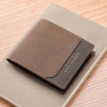 Peněženka Pánská kožená peněženka M482 hnědá