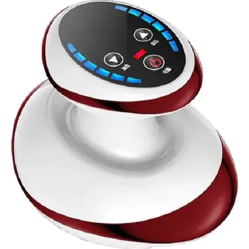 Masážní přístroj Masážní přístroj na odstranění celulitidy 6 masážních programů, digitální displej vínová