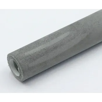 Samolepicí opravná záplata na semiš 50 x 300 cm Oprava semišového čalounění Textilní samolepicí páska Renovace nábytku a obuvi Snadná aplikace šedá