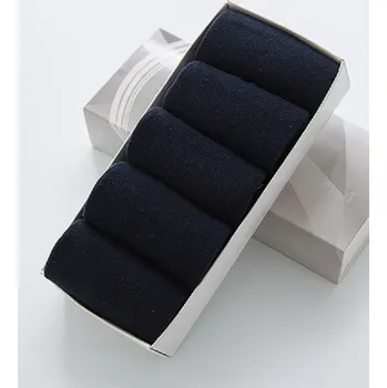 Pánské ponožky Pánské ponožky - 5 párů A2426 tmavě modrá