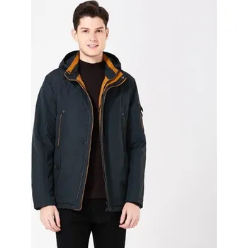 Pánská větrovka Stylová pánská jarní/podzimní bunda J2272 černá 3XL